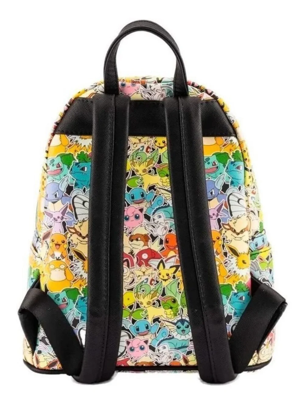 NWOT Loungefly Rainbow Ombre Pokemon Gen 1 Multicolor Mini Backpack Eeveelutions
